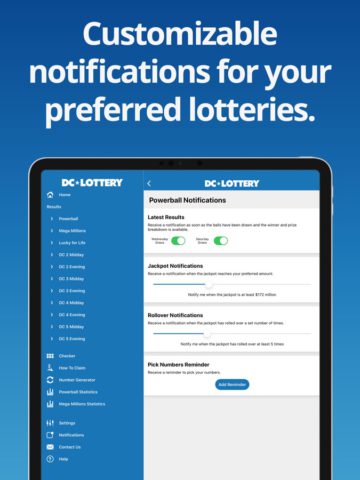 DC Lottery Results pour iOS