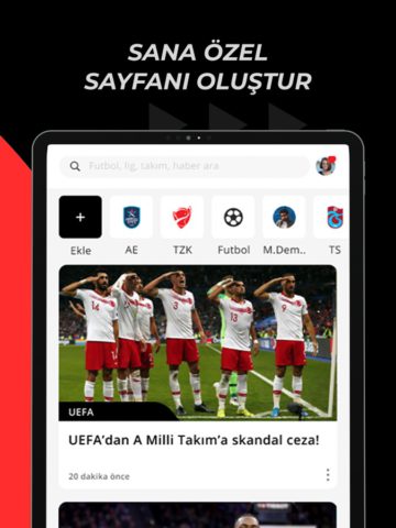 Fanatik: Breaking Sport News for iOS