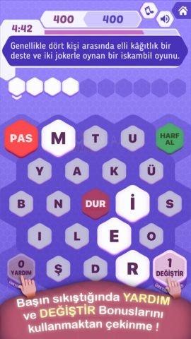 Kelime Bulmaca Oyunu — tv2 для Android — скриншот 5