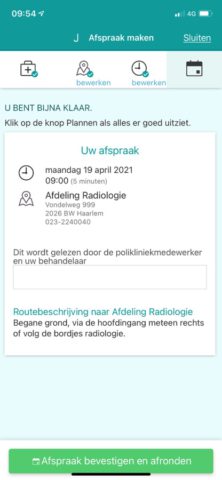 MijnSpaarneGasthuis untuk iOS