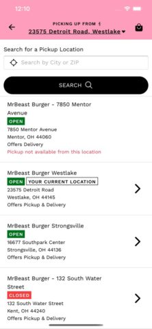 MrBeast Burger cho iOS