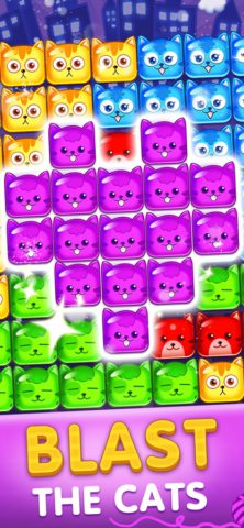 iOS용 PopCat – 고양이 블록 폭발