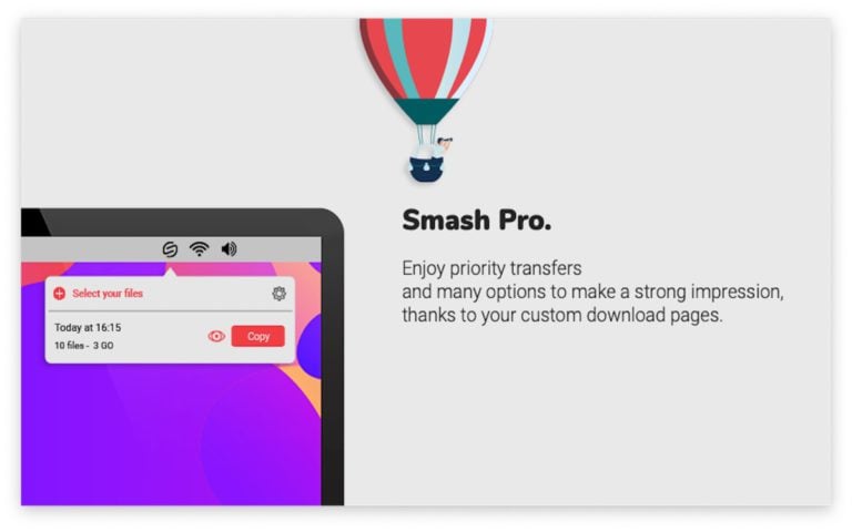 Smash: File transfer für iOS