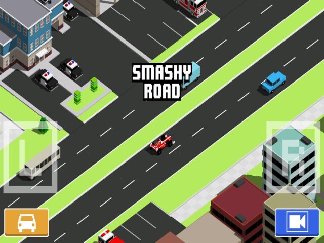 Smashy Road: Wanted pour iOS