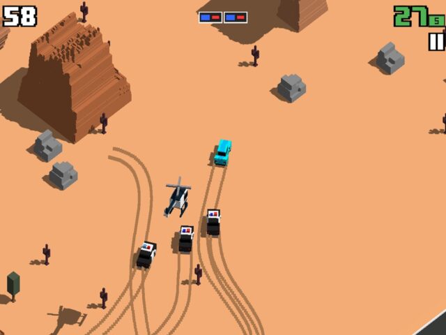 Smashy Road: Wanted pour iOS