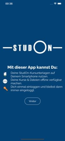 StudOn สำหรับ iOS