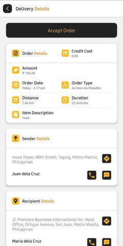 toktok driver для Android — скриншот 4