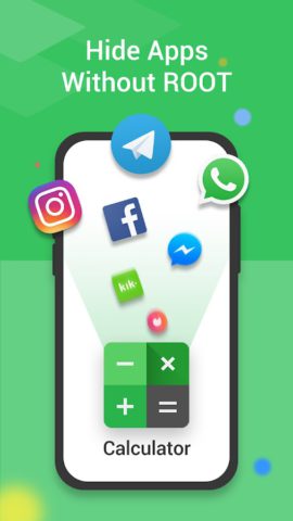 Calculator Vault — App Hider для Android — скриншот 1