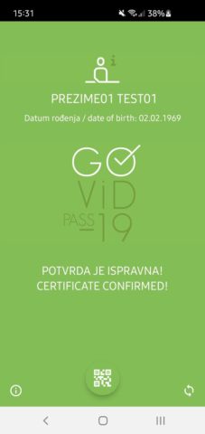 CovidGO для Android — скриншот 3
