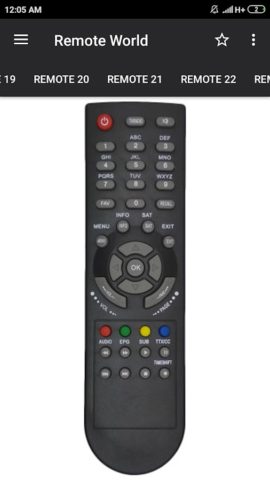 Android 版 Dish tv remote