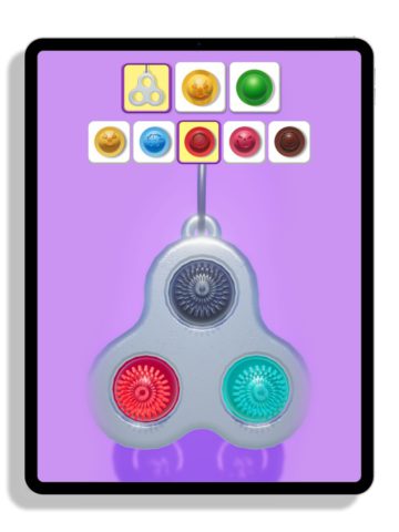 iOS 用 DIY Simple Dimple! Fidget Toys
