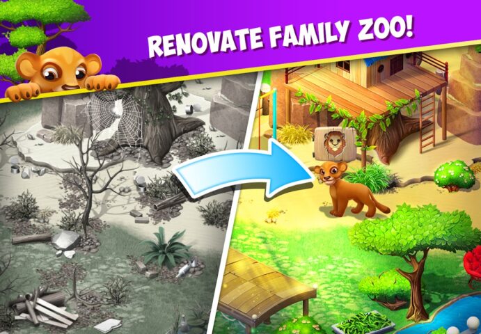 Android için Family Zoo: The Story