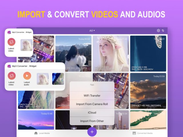 MP3 Converter-Bộ tách âm thanh cho iOS