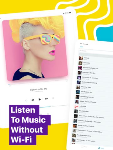 Offline Music Player لنظام iOS