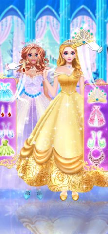 Princess dress up fashion game for iOS