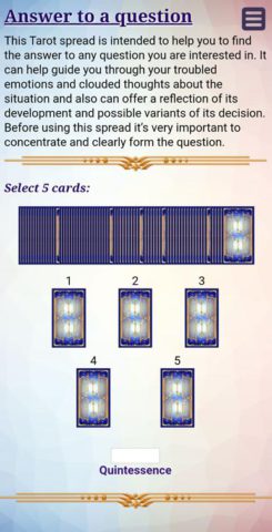 Android用Tarot Card Reading