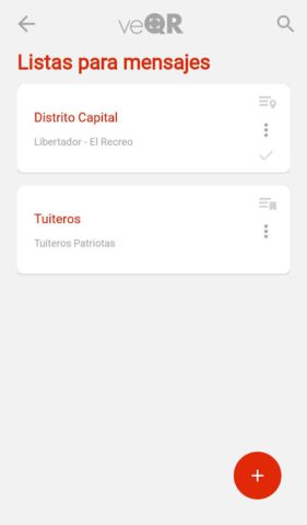 Android 版 veQR – Somos Venezuela