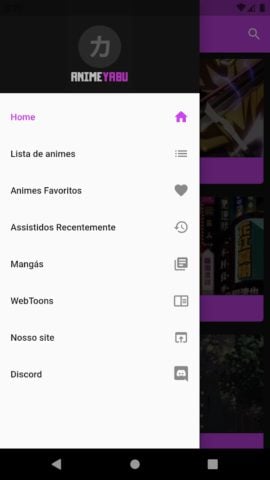 Anime Yabu para Android