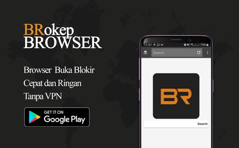BRokep Browser para Android