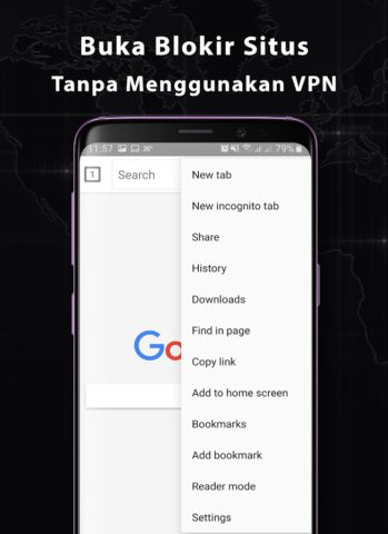 BRokep Browser pour Android