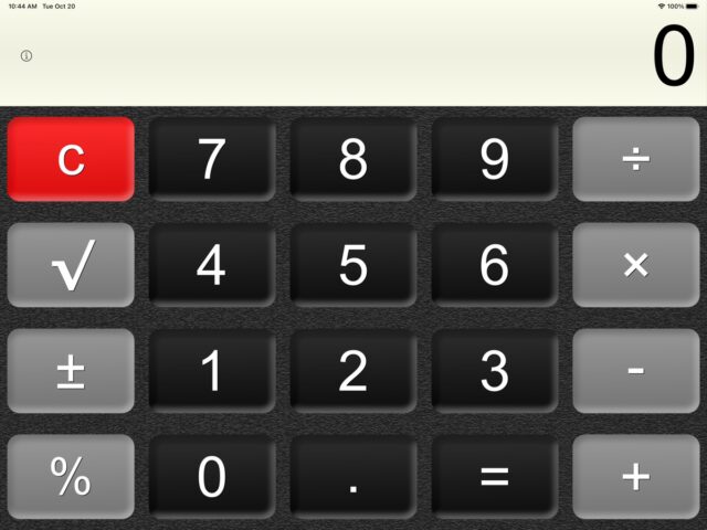 Kalkulator· untuk iOS