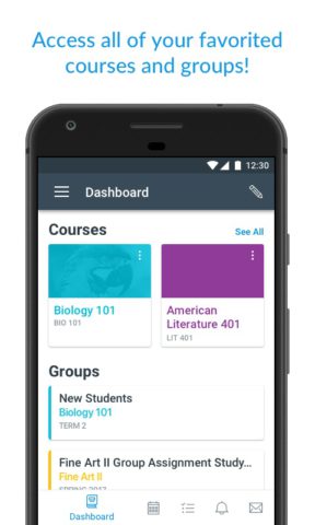 Canvas Student لنظام Android
