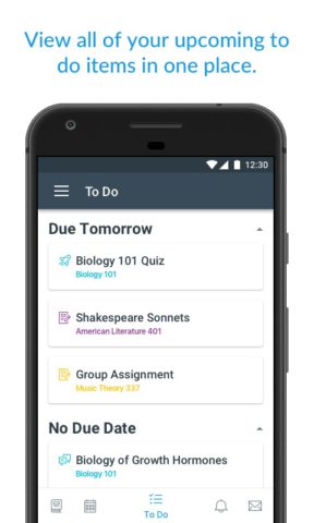 Canvas Student untuk Android