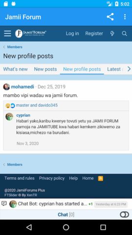 Jamii Forum para Android