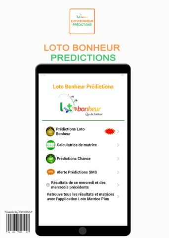 Loto Bonheur Predictions per Android