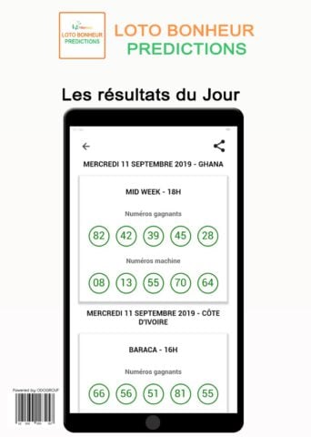 Loto Bonheur Predictions for Android