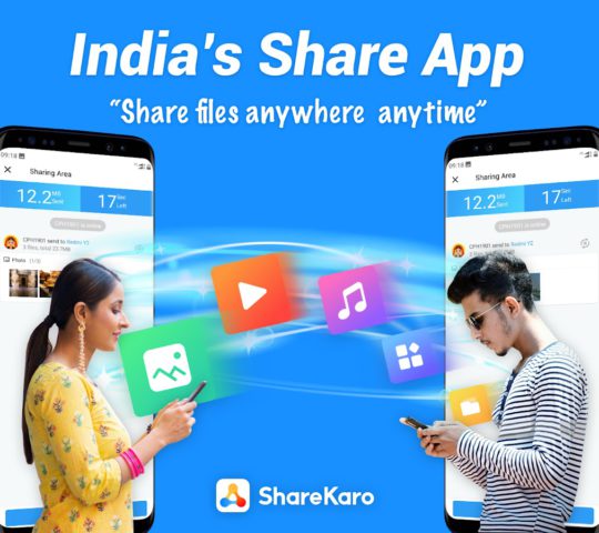 ShareKaro:File Share & Manager para Android