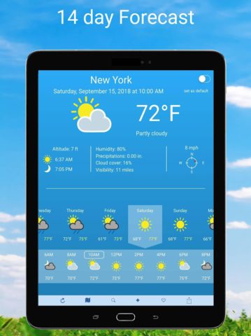 Weather 2 weeks for Android
