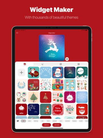iOS için Christmas Widgets
