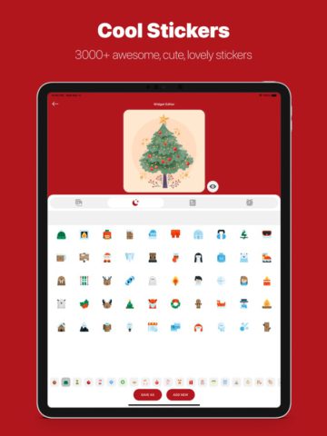 iOS için Christmas Widgets