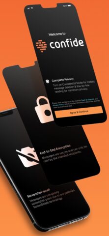 Confide: mensajes seguros para iOS