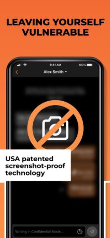 Confide – Mensagens privadas para iOS
