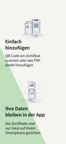 Grüner Pass สำหรับ iOS