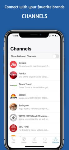 JioChat para iOS