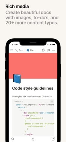 Notion — notes, docs, tasks для iOS