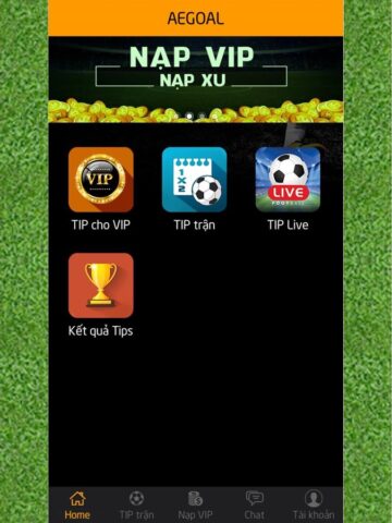 Aegoal Football Tips pour iOS