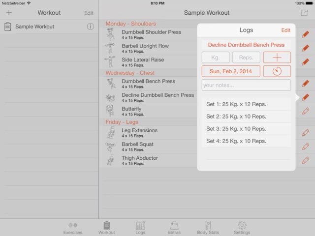 Fitness Point: Palestra e casa per iOS