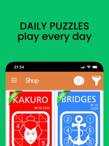 Puzzle Book: Sudoku, Nonograms cho iOS