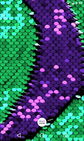 Живые пайетки — живые обои (Se для Android — скриншот 1