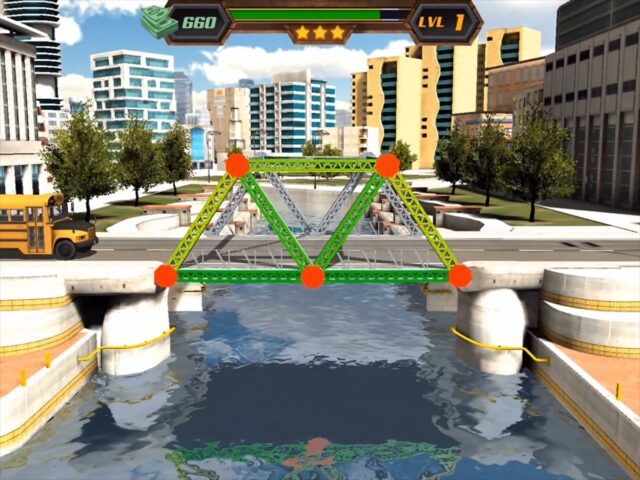 Bridge Construction Sim لنظام iOS