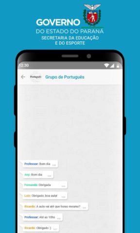 Android 用 Aula Paraná