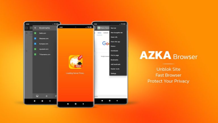 Azka Browser cho Android
