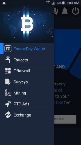 FaucetPay per Android
