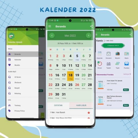 Kalender Hijriah cho Android