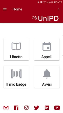 MyUniPd pour Android