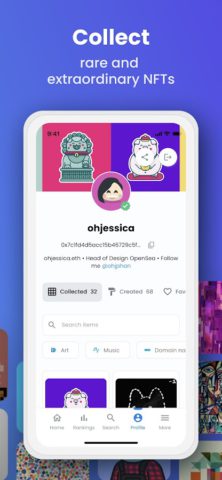 OpenSea: NFT marketplace для Android — скриншот 4